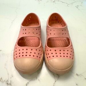 Kids Pink Native Shoes